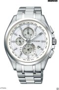 CITIZEN[ シチズン]ATTESA[アテッサ]  AT8040-57A　Regular Line　エコ・ドライブ電波時計(ワールド・タイム機能)　メンズ　正規品