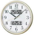 SEIKO[ セイコー]　セイコークロック　KX384S　掛時計　スタンダード（液晶表示付） 電波クロック　正規品