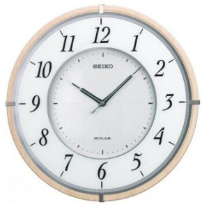 画像1: SEIKO[ セイコー]　セイコークロック　SF501B　掛時計 ソーラー 電波クロック　正規品