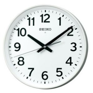 画像1: SEIKO[ セイコー]　セイコークロック　KX317W　掛時計　オフィスタイプ  電波クロック　正規品