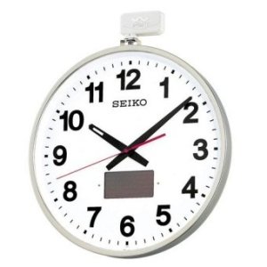画像1: SEIKO[ セイコー]　セイコークロック　SF211S　掛時計　オフィスタイプ  電波クロック 　屋外・防雨型　ソーラー電波時計　正規品
