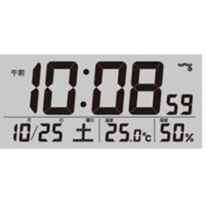 画像2: SEIKO[ セイコー]　セイコークロック　SQ690S　電波置き時計　　正規品