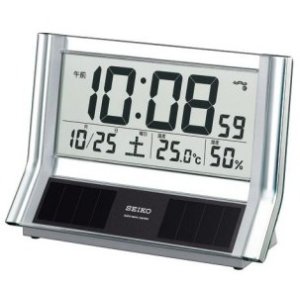 画像1: SEIKO[ セイコー]　セイコークロック　SQ690S　電波置き時計　　正規品