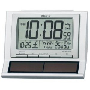画像1: SEIKO[ セイコー]　セイコークロック　SQ751W 電波目覚まし時計　　正規品