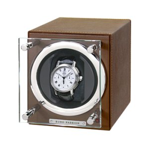 画像1: EURO PASSION WATCH WINDING BOXES ウォッチ ワインダー  FWC-1119LBR