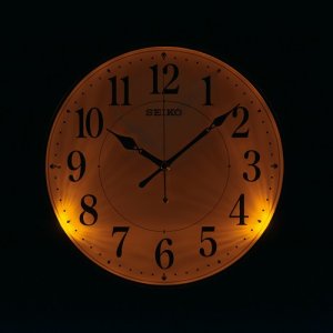 画像2: SEIKO[セイコー]　セイコークロック　KX204B　掛時計 夜でも見える　電波クロック　正規品