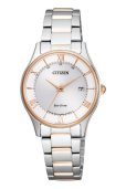 画像1: CITIZEN[シチズン] CITIZEN コレクション[シチズンコレクション]  ES0002-57A　エコ・ドライブ電波時計 ペアーモデル  レディース　正規品 (1)