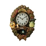 RHYTHM[リズム] トトロ429　トトロの飾り振り子時計　メイちゃんのモチーフ付いたモデル　4MJ429-M06　正規品