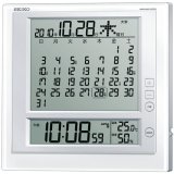 SEIKO[セイコー]　セイコークロック　デジタル時計　カレンダー　SQ422W 正規品