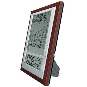 画像2: SEIKO[セイコー]　セイコークロック　SQ421B　デジタル時計　温度・湿度表示付　電波クロック　フルオートカレンダー　正規品