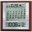 画像1: SEIKO[セイコー]　セイコークロック　SQ421B　デジタル時計　温度・湿度表示付　電波クロック　フルオートカレンダー　正規品 (1)