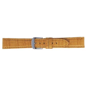画像1: BAMBI[バンビ]　グレーシャス ワニ革（クロコダイル・マット） BWA004Y　正規品　「腕時計交換ベルト」