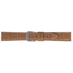 画像1: BAMBI[バンビ]　グレーシャス ワニ革（クロコダイル・マット） BWA004F　正規品　「腕時計交換ベルト」