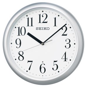 画像1: SEIKO[セイコー]　セイコークロック　KX218S 掛時計　スタンダード  電波クロック　正規品