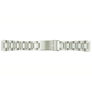 画像1: BAMBI[バンビ]　バンビメタル ブロック ダブルロック BSB4553-S　正規品　「腕時計交換ベルト」