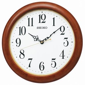画像1: SEIKO[セイコー]　セイコークロック KX246B  掛時計　スタンダード 電波クロック　正規品