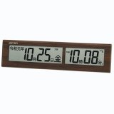 SEIKO[セイコー]　セイコークロック 　SQ441B 　デジタル時計　カレンダー　電波クロック　置掛兼用時計　正規品