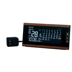 画像1: SEIKO[セイコー]　セイコークロック　DL212B　デジタル時計　カレンダー　電波クロック　正規品