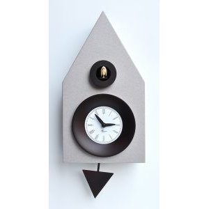 画像1: pirondini『ピロンディーニ』cuckoo clock collection　114_alluminio argentato　正規品