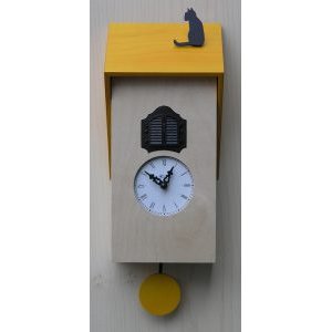 画像1: pirondini『ピロンディーニ』cuckoo clock collection　106-Natural-yellowroof　正規品