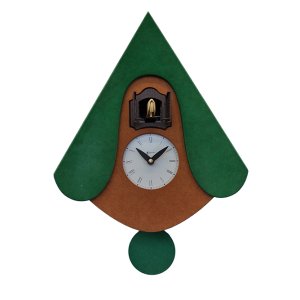 画像1: pirondini『ピロンディーニ』cuckoo clock collection　105-D-Green　正規品