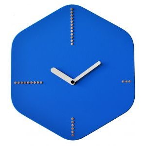 画像1: pirondini『ピロンディーニ』wall clock collection　045Hexagon_lightblue　正規品