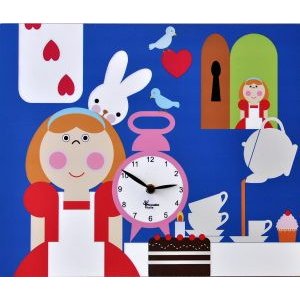 画像1: pirondini『ピロンディーニ』wall clock collection　094-Alice　正規品