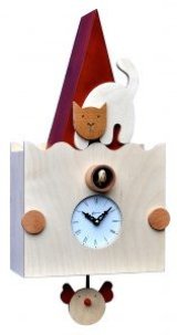 pirondini『ピロンディーニ』cuckoo clock collection 112micio　正規品