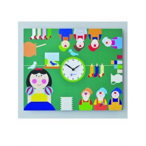 画像1: pirondini『ピロンディーニ』wall clock collection　091-Snow_white　正規品