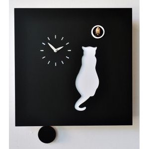 画像1: pirondini『ピロンディーニ』cuckoo clock collection　815-nero 正規品