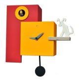 pirondini『ピロンディーニ』cuckoo clock collection　809-rosso-giallo　正規品