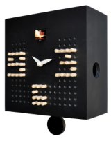 pirondini『ピロンディーニ』cuckoo clock collection　822_Black  正規品