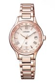 画像1: CITIZEN[シチズン]XC[クロスシー] EC1164-53W　basicコレクション ティタニアライン ハッピーフライト (エコドライブ電波時計 ワールドタイム)　正規品 (1)