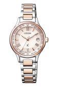 画像1: CITIZEN[シチズン]XC[クロスシー] EC1165-51W　basicコレクション ティタニアライン ハッピーフライト (エコドライブ電波時計 ワールドタイム)　正規品 (1)