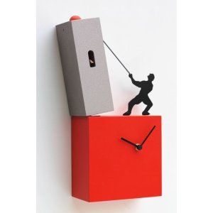 画像2: pirondini『ピロンディーニ』cuckoo clock collection 505 LO TENGO Rosso　正規品