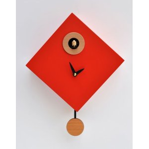 画像1: pirondini『ピロンディーニ』cuckoo clock collection  816 ROMBINO RAL3020　正規品