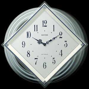 画像2: RHYTHM[リズム]　掛時計　ビュレッタ　4MX405SR03　正規品