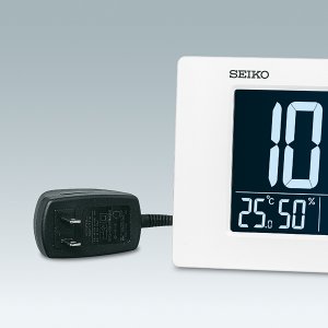 画像2: SEIKO[セイコー] セイコークロック DL214W 　デジタル時計　C3MONO　電波クロック　正規品