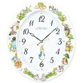 SEIKO[ セイコー]クロック　CL615W　キャラクター時計 ピーターラビット　  電波クロック　正規品