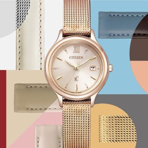 画像5: CITIZEN[シチズン]XC[クロスシー] EW2635-54A　mizu コレクション　光発電エコ・ドライブ　革バンド用バックル付き チェンジャブルバンドモデル　レディース　正規品