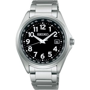 画像1: SEIKO[ セイコー] SEIKO SELECTION[セイコー セレクション] SBTM329 ソーラー電波時計　ワールドタイム　アラビア数字  　メンズ 　正規品