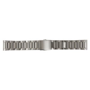画像1: BAMBI[バンビ]　オスカー ブロックワンタッチ　超硬質メッキ　シリウス　 OSB1258H　正規品　「腕時計交換ベルト」