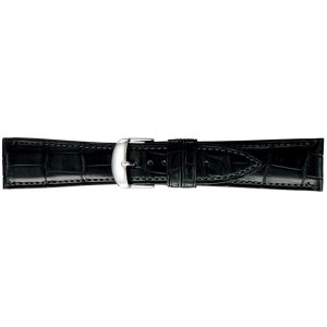 画像1: BAMBI[バンビ]　グレーシャス ワニ革(クロコダイル・マット) BWB030A　正規品　「腕時計交換ベルト」