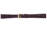 BAMBI[バンビ]　グレーシャス ワニ革(クロコダイル・シャイニング) BWB512B　正規品　「腕時計交換ベルト」