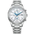CITIZEN[シチズン]  EXCEED[エクシード] AT9130-69W　エコ・ドライブ電波時計（ワールドタイム機能） ペア　45周年記念モデル　メンズモデル   正規品
