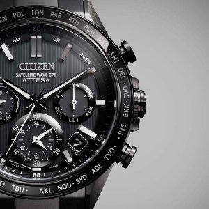 画像6: CITIZEN[シチズン]ATTESA[アテッサ] CC4055-65E    ACT Line  ブラックチタン シリーズ　エコ・ドライブGPS衛星電波時計　メンズモデル　正規品