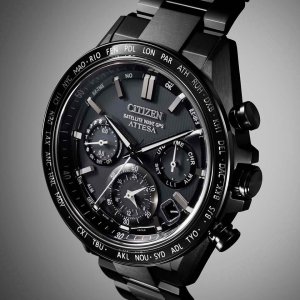 画像4: CITIZEN[シチズン]ATTESA[アテッサ] CC4055-65E    ACT Line  ブラックチタン シリーズ　エコ・ドライブGPS衛星電波時計　メンズモデル　正規品