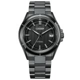 CITIZEN[シチズン]ATTESA[アテッサ] CB3035-72E    ACT Line　エコ・ドライブ電波時計 ダイレクトフライト　ブラックチタンシリーズ    メンズモデル　正規品