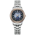 CITIZEN[シチズン]  EXCEED[エクシード] EE1014-70F　エコ・ドライブ電波時計（ワールドタイム機能） ペア　45周年記念モデル 限定モデル300本　 レディスモデル   正規品