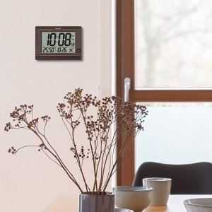 画像5: SEIKO[セイコー]　セイコークロック　SQ448B　　デジタル時計　温度・湿度表示付　電波クロック　フルオートカレンダー　正規品